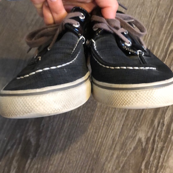 Sperry Black Sparkle Women’s 8.5 - Picture 5 of 6